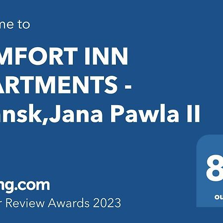 Comfort Inn Apartments - Gdansk,Jana Pawla II Exterior foto